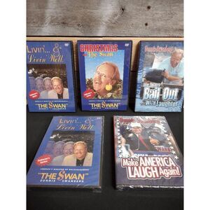 Lot of 5 Dennis Swanberg Comedy DVDs - Livin & Livin Well, Bail Out, and More